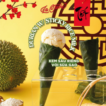 Kem Sầu Riêng Sữa Gạo